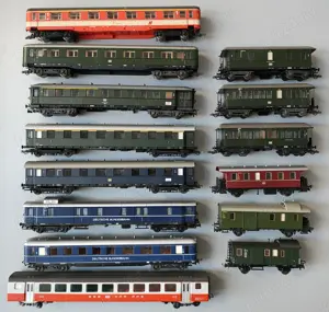 Vagoane de calatori trenulet electric H0 Liliput