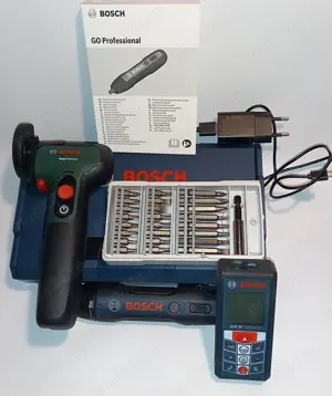 Vând set BOSCH : Mini flex; Șurubelniță electrică; Nivelă laser cu telemetrie