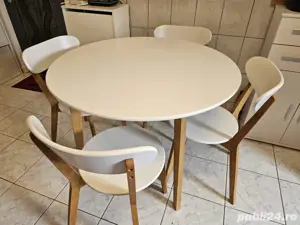 Vand set masa si 4 scaune Jysk