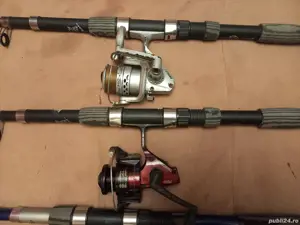 Lanseta 2 1m telescopica cu mulineta  - imagine 4