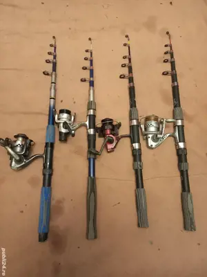 Lanseta 2 1m telescopica cu mulineta 