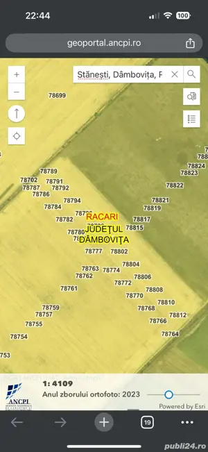 Teren 12.000 mp oras Racari sat Stanesti - imagine 3 Teren 12.000 mp oras Racari sat Stanesti - imagine 3