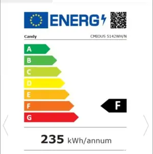 Congelator Candy CMIOUS 5142WH N - imagine 2
