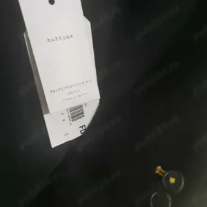 Sacou negru Selected Homme Mathias - imagine 5