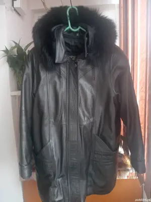 Haina de piele dama Sanpauli - imagine 2