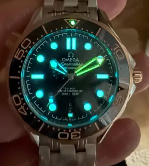 Omega Seamaster 300m 2018 Blk RG SS Black GDF MY8215 - imagine 2