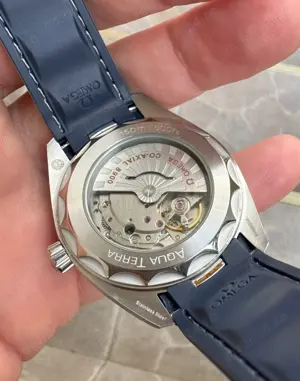 OMEGA Aqua Terra 150 m Blue GDF MY8215 - imagine 3