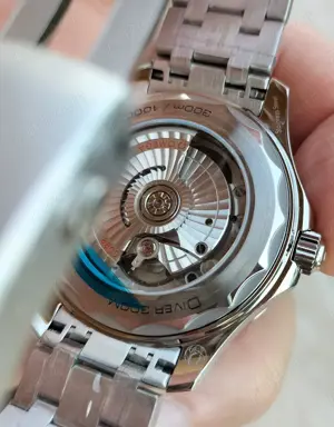 Omega 42mm Seamaster 300m Blue VSF Asia 8800 - imagine 5