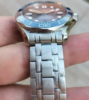 Omega 42mm Seamaster 300m Blue VSF Asia 8800 - imagine 3