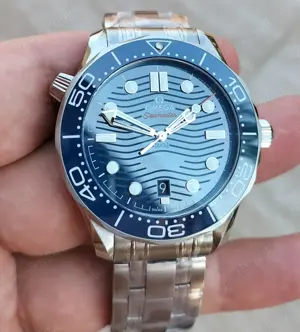 Omega 42mm Seamaster 300m Blue VSF Asia 8800 - imagine 2