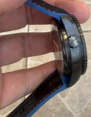 Omega Planet Ocean 45.5mm America Cup Ceramic Black VSF 8906 - imagine 4