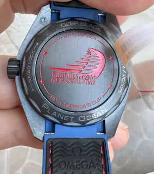 Omega Planet Ocean 45.5mm America Cup Ceramic Black VSF 8906 - imagine 3
