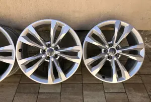Jante originale Audi R19 5x112 Q5 Q7 SQ7 Q8 A6 A8 E-tron Touareg Tiguan  - imagine 6