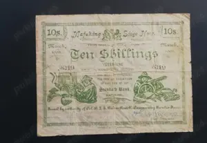 10 Shillings 1900 Mafeking - South Africa