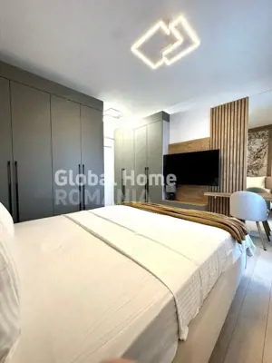 Apartament 2 camere 59MP | Baneasa | Mobilat si utilat | Bloc nou 2022 | - imagine 13