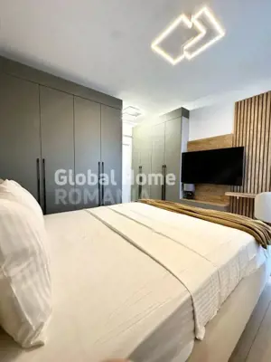 Apartament 2 camere 59MP | Baneasa | Mobilat si utilat | Bloc nou 2022 | - imagine 12