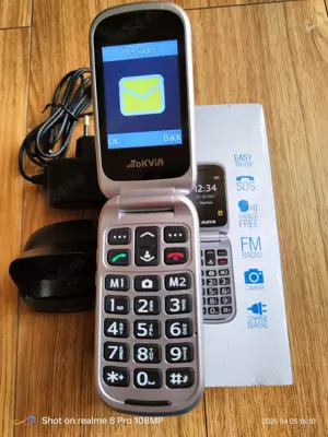 Telefon cu clapeta,buton urgenta ,nou. - imagine 5