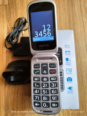 Telefon cu clapeta,buton urgenta ,nou. - imagine 2