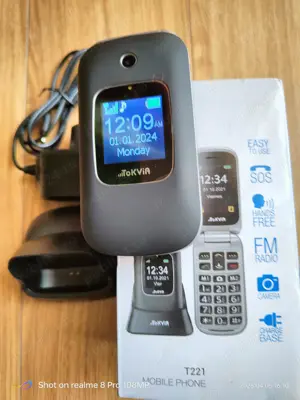 Telefon cu clapeta,buton urgenta ,nou. - imagine 4