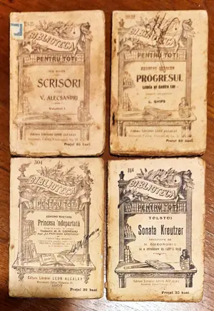 cărți BPT ediția 2 anii 1900-1920