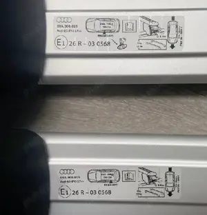 Bare aluminiu AUDI Q5 (80A 860 019) transversale față și spate sistem Roof Rails - imagine 5