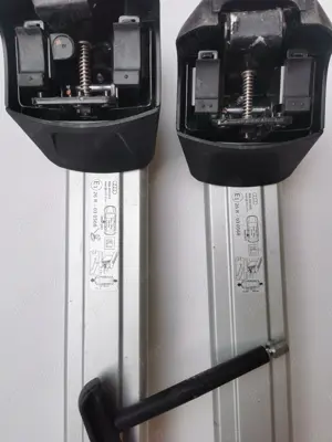 Bare aluminiu AUDI Q5 (80A 860 019) transversale față și spate sistem Roof Rails - imagine 2