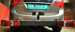 Suport 2 biciclete cu prindere pe carligul de remorcare cu semnalizare - imagine 3