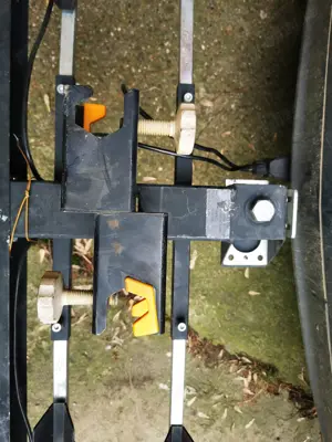 Suport 2 biciclete cu prindere pe carligul de remorcare cu semnalizare - imagine 5