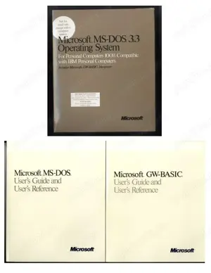 Microsoft MS-DOS 3.3 Operating System User Guide GW-BASIC - Manuale
