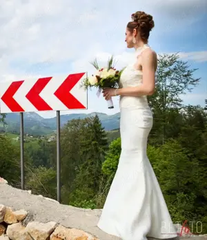 Rochie mireasă sirena - imagine 4