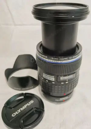 Obiectiv foto (profi) Olympus 12-60mm F2.8-4, 4 3+Adaptor Olympus MMF-3,stare f. buna - imagine 3