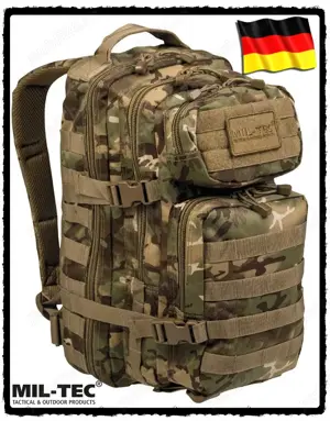 Rucsac tactic militar asalt camuflaj COMBAT 36L impermeabil sistem MOLLE -  