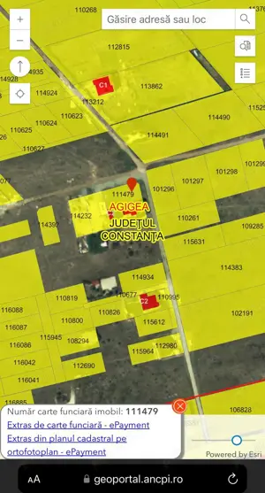 Vând teren pe colț 477m intravilan, la 250m de sensul giratoriu de la intrarea in stațiune - imagine 3