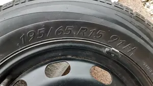 Set 4 jante / roti VW, Skoda, Seat, anvelope 195 65 R15 - imagine 6