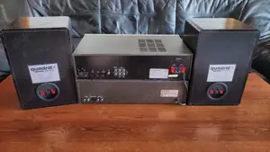 Vand Telefunken receiver RR100+ cass.deck RC-100 + boxe QUADRAL SM90III. - imagine 3