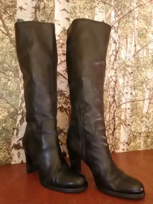 Vand cizme din piele naturala, masura 37 - imagine 3