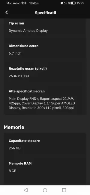 Samsung Z Flip 5G  - imagine 4