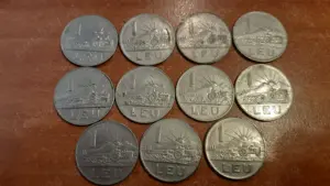 Monede 1 leu din 1966