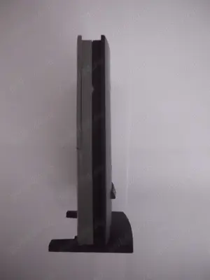 Ceas digital de birou afisaj LCD   data   temperatura interior - exterior   2 alarme - imagine 3