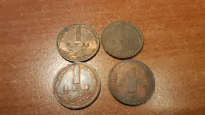 Monede 1 leu din 1992 1993 - imagine 2