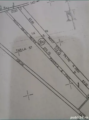 Vând Teren Extravilan Ideal Pentru Hală, Depozit etc