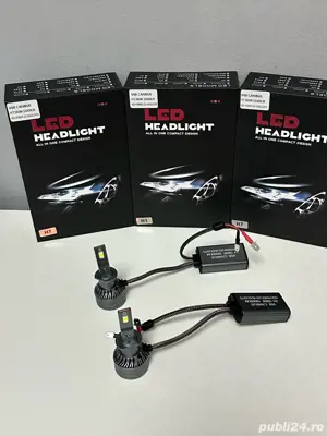 Leduri H7 /  V68, Canbus, 180W, 16000LM - Pret redus ‼️ - imagine 4