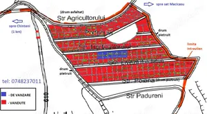 INTRAVILAN DE VANZARE 6 parcele de teren langa Cluj Napoca - imagine 2