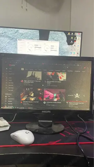 Monitor 24" LCD LED Philips 243v5l FullHD 1920x1080p Asus VS248 VP247HAE BENQ 2450HM GW2480 - imagine 2