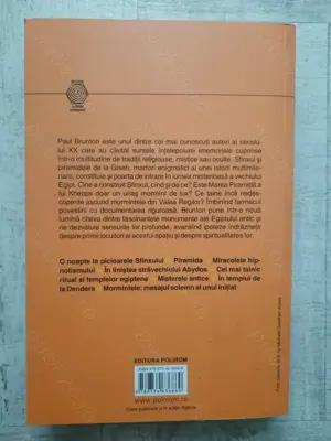 Paul Brunton - Egiptul secret - imagine 4