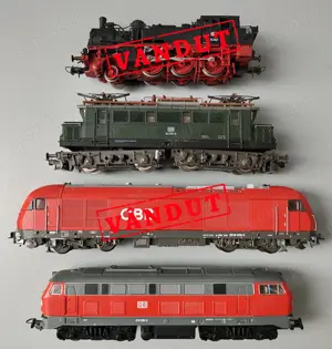 Locomotive trenulet electric H0, Roco & Piko