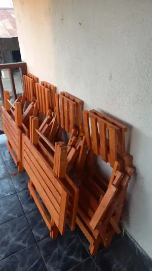 Set masa +8scaune pliabile - imagine 2