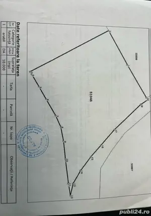 teren intravilan huta sinteu - imagine 2