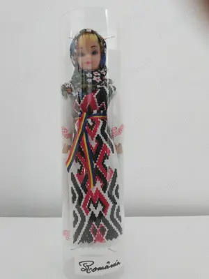 Papusi imbracate in costume populare - Suveniruri romanesti - imagine 5