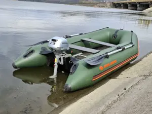 Barca gonflabila Kolibri+motor barca Honda BF2.3cizma scurta 2.3 CP 4T - imagine 2